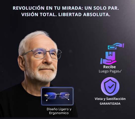 SPEKTRA™ Visión Perfecta a Cualquier Distancia, Sin Cambiar de Gafas